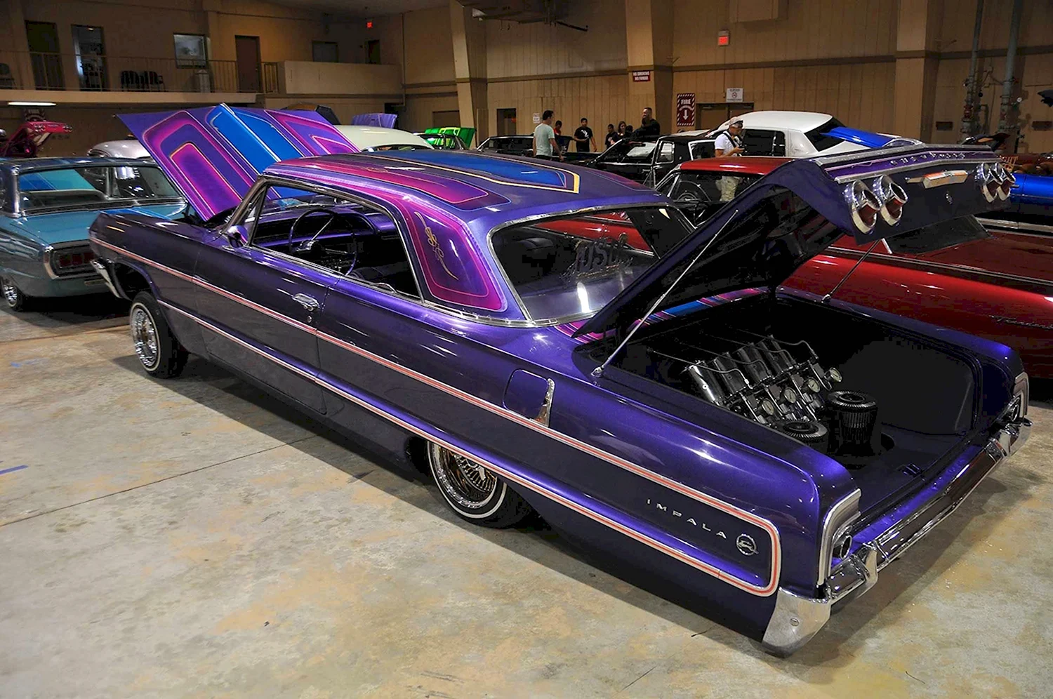 Chevrolet Impala 1963 Lowrider Purple