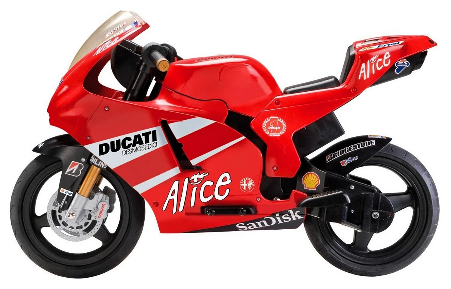 Электромотоцикл Peg Perego Ducati