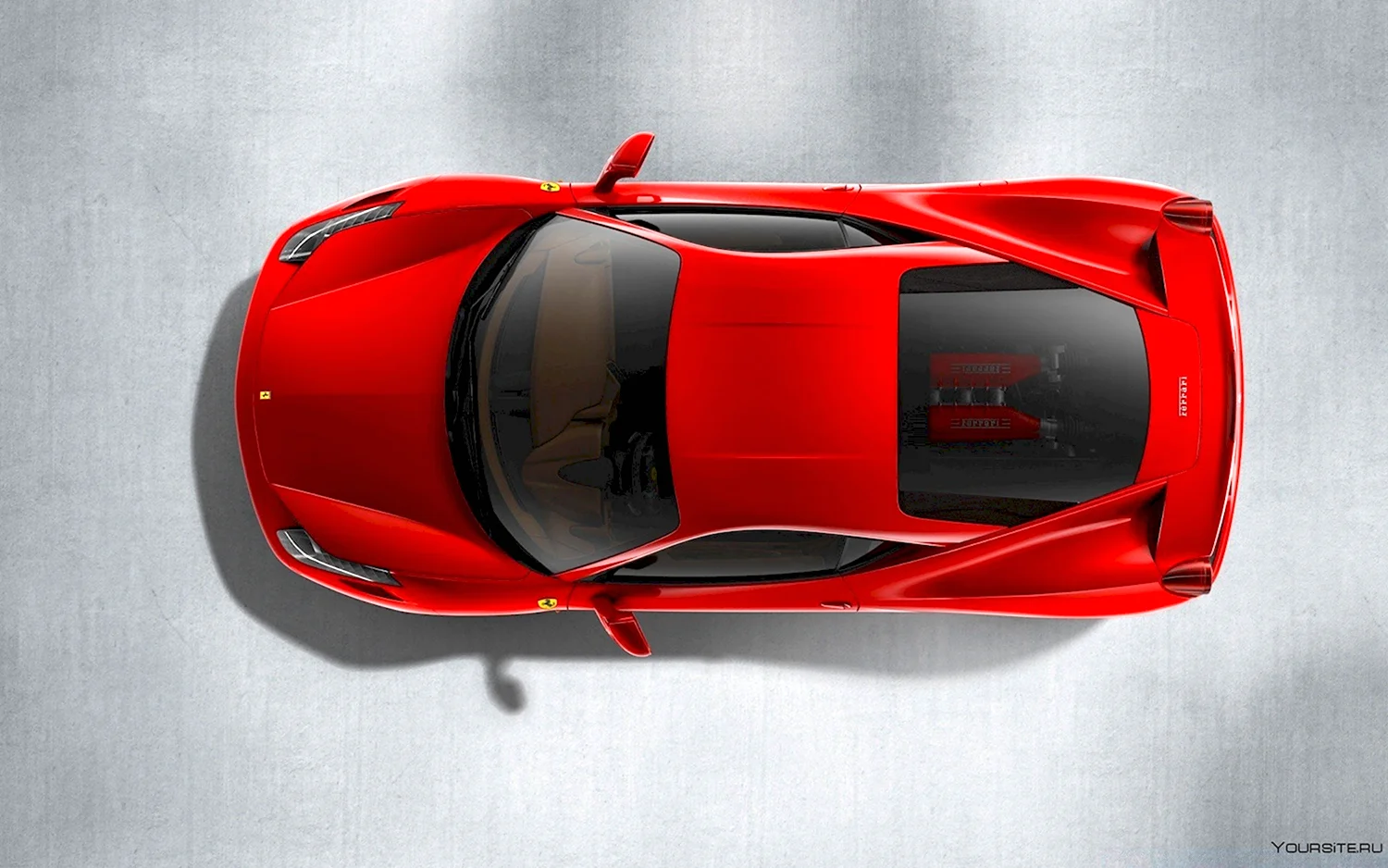 Ferrari 458 Italia Blueprint