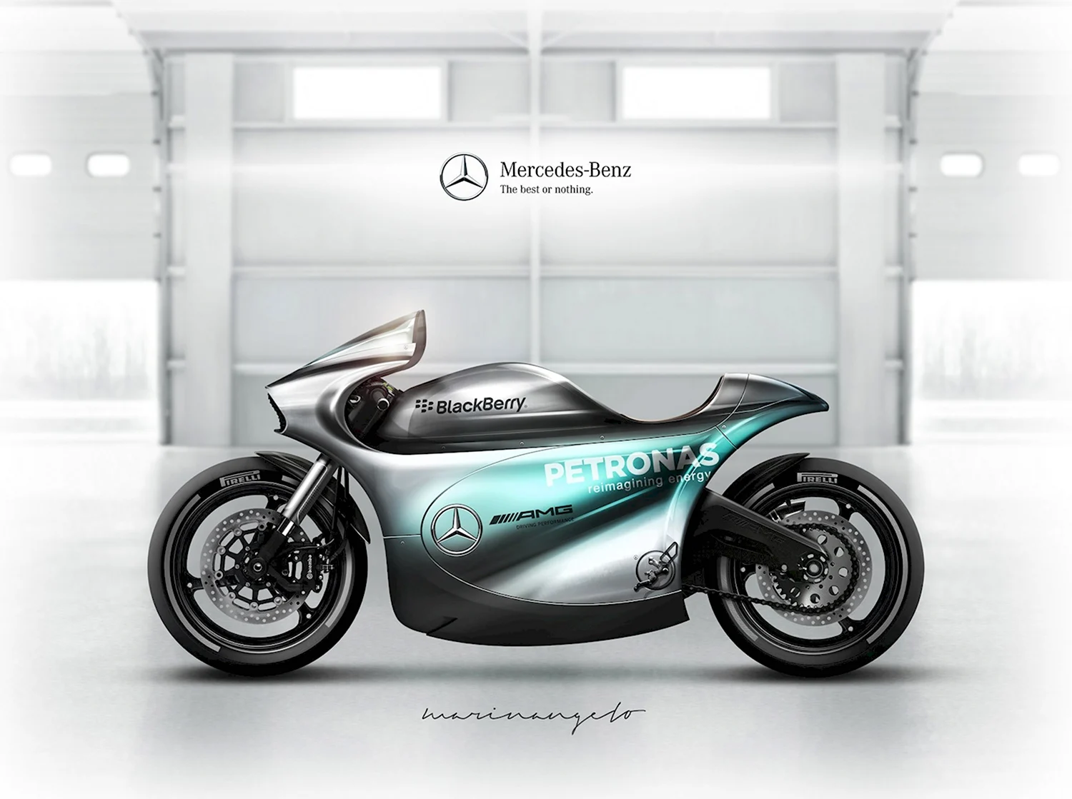 Мотоцикл Mercedes