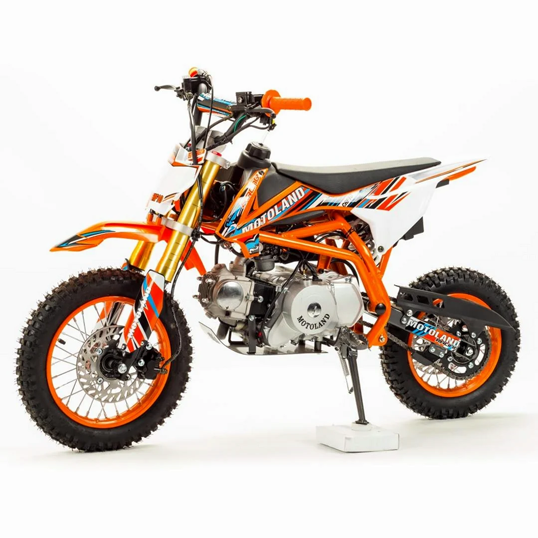 Мотоцикл Motoland кросс CRF 10 цвет оранжевый