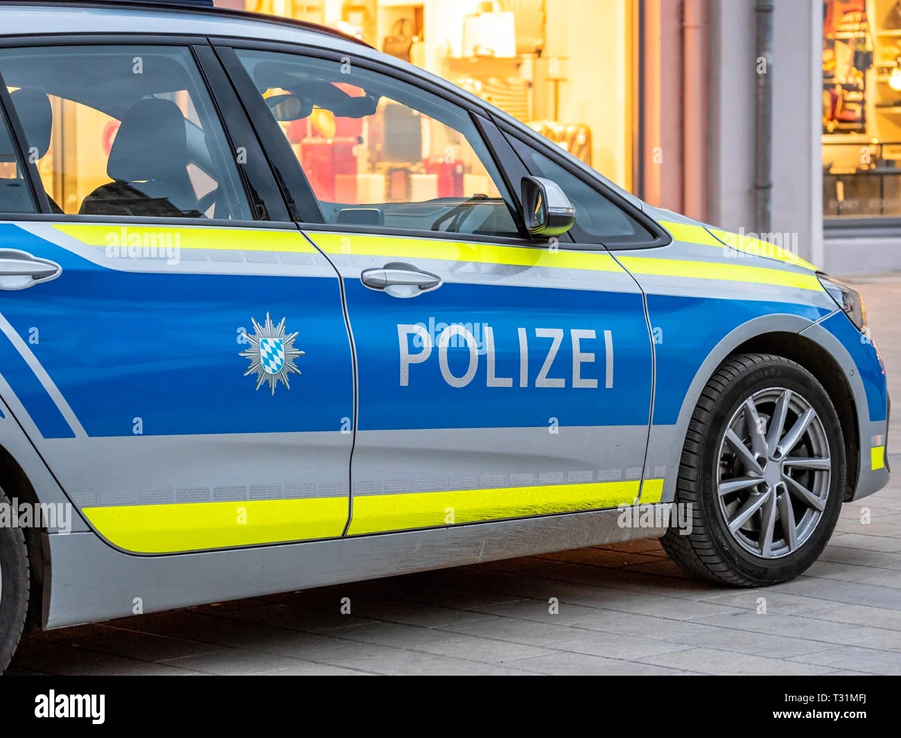 Немецкие машины полиции Бавария