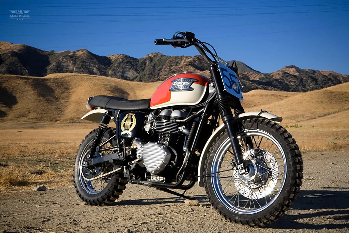 Триумф Калифорния мотоцикл