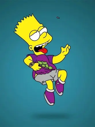 Барт симпсон 1990